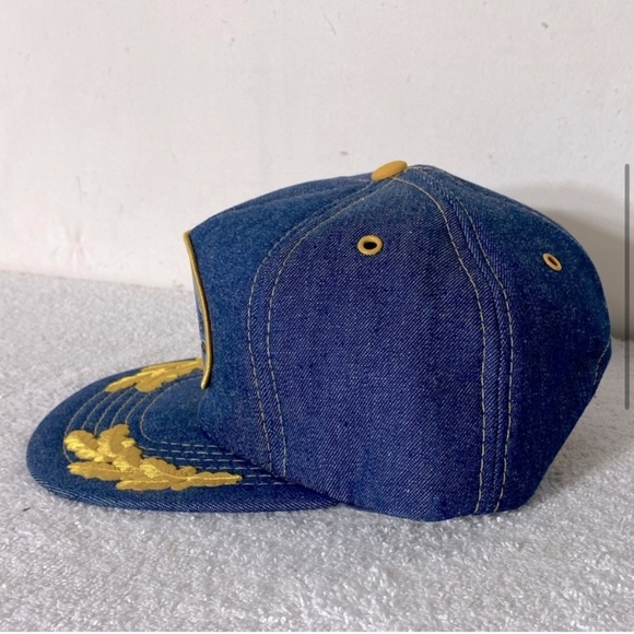 Vintage Denim Wald Bros. Trucking LTD Grimshaw Alta Snap Back Trucker Hat - Picture 6 of 11